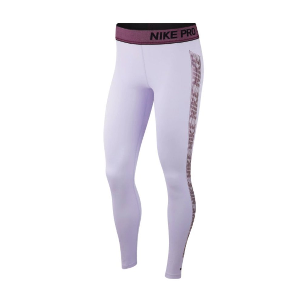 Nike Pro Warm Compression Tights - Lavender